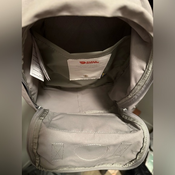 Fjallraven Mini Kanken backpack in Fog - Picture 8 of 8